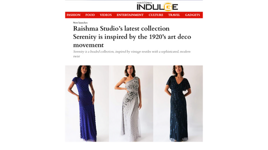 Raishma featured in Indian Express