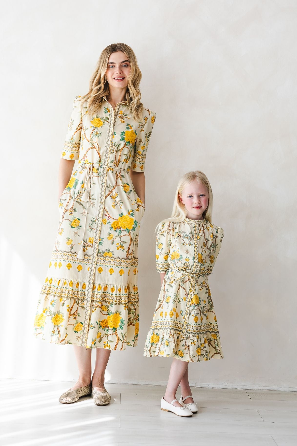 Goldie Yellow Kids Dress