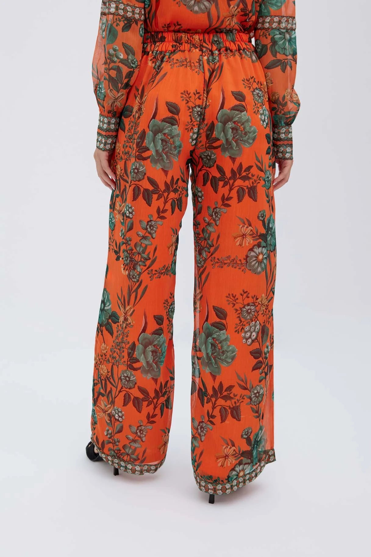 Aspen Orange Trousers