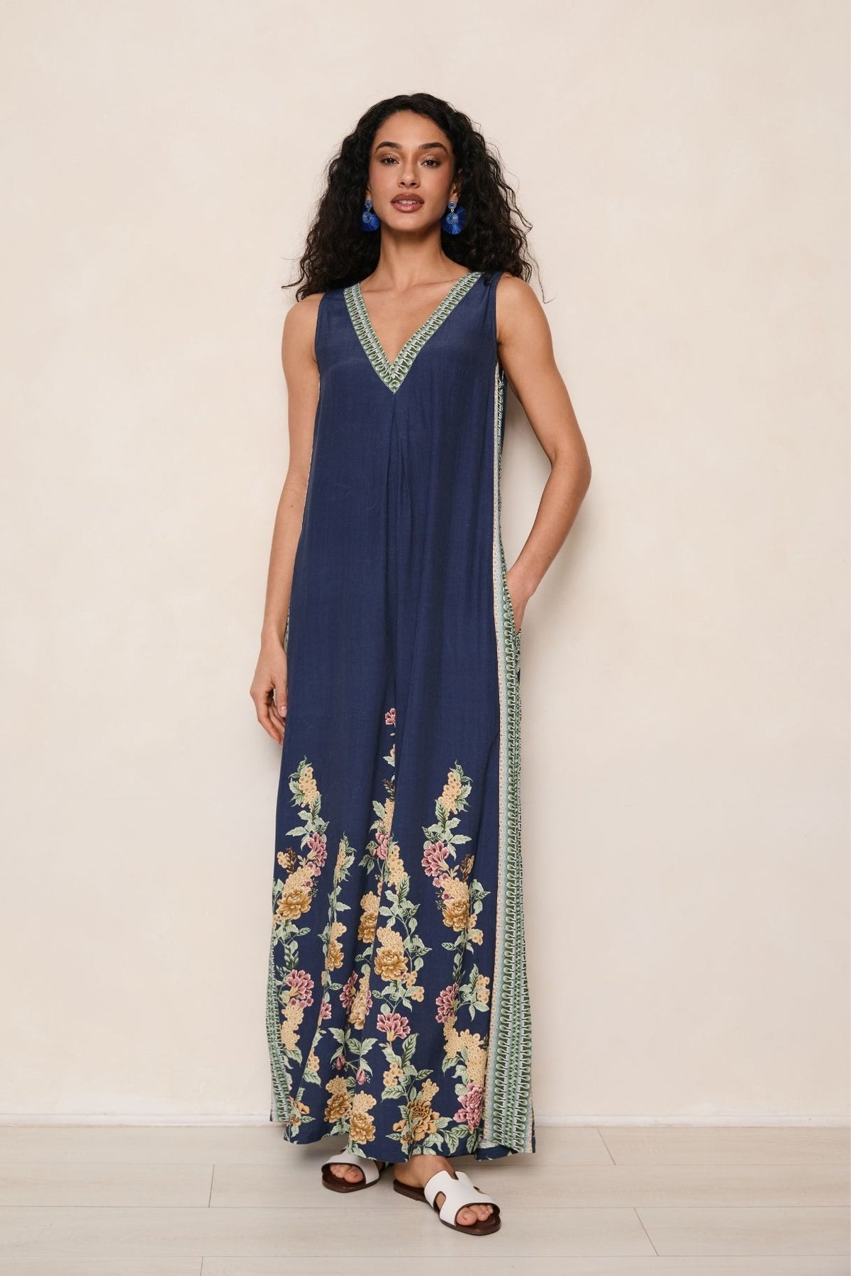 Mabel Navy Jumpsuit