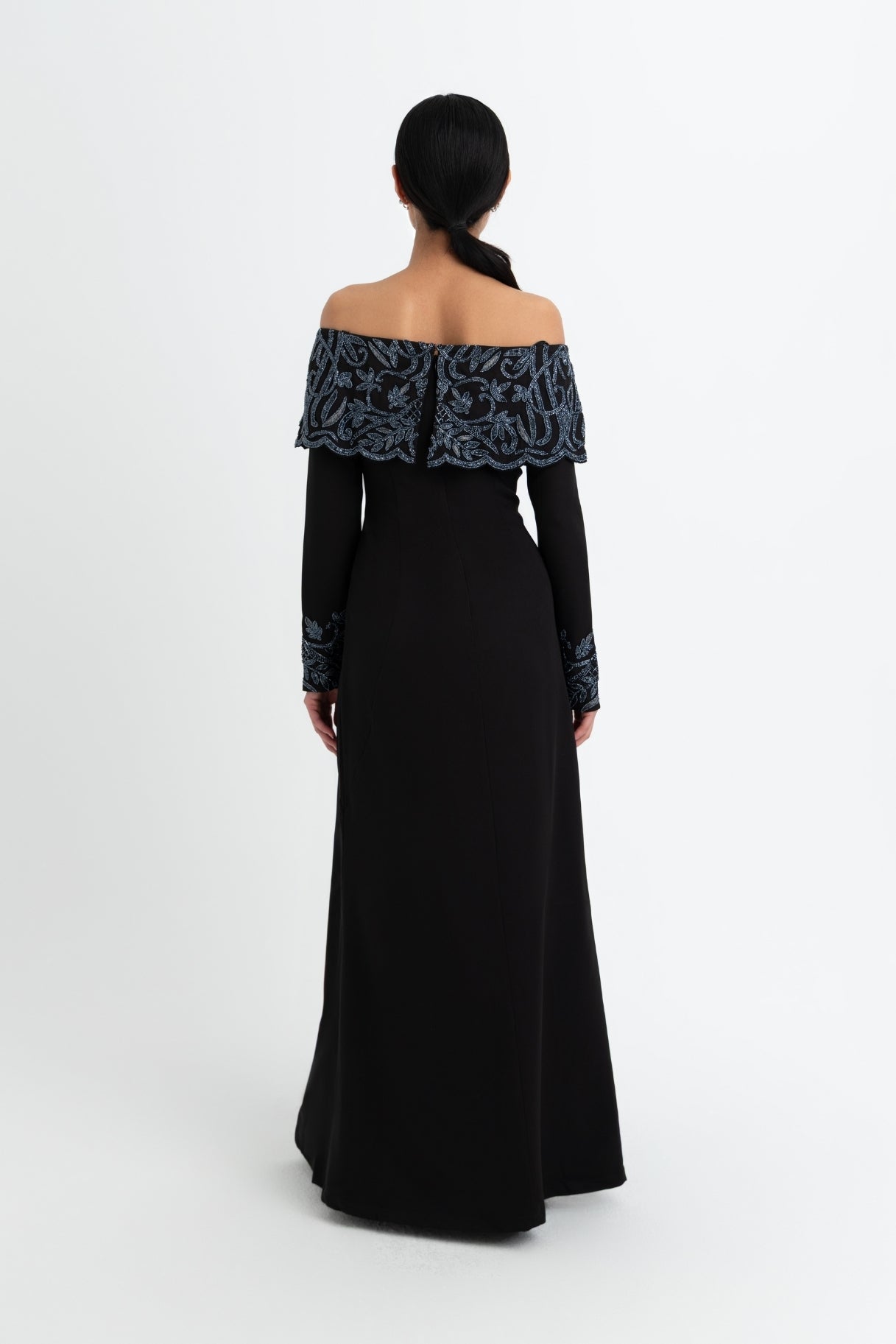 Maria Black Gown