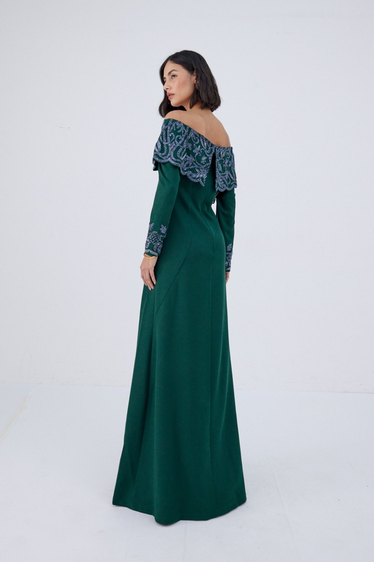 Maria Green Gown