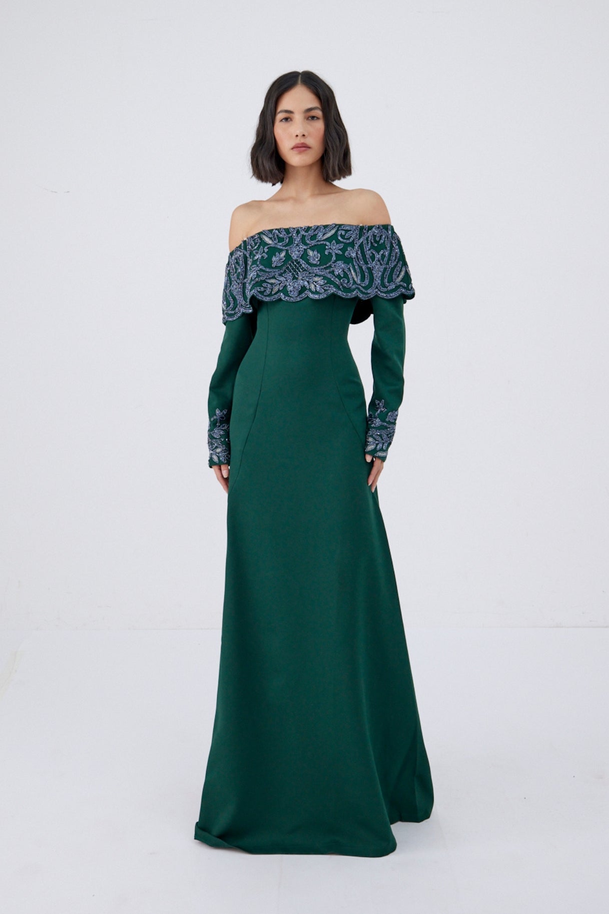 Maria Green Gown Raishma Maria Green Gown Raishma