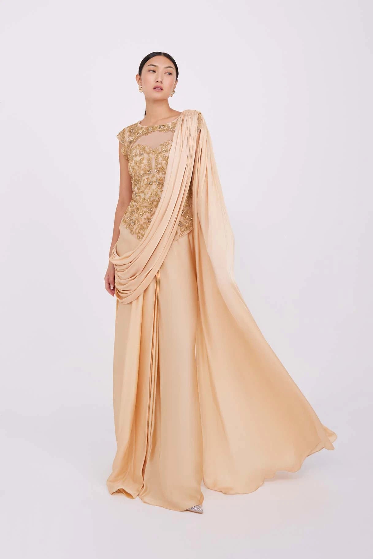 Anika Gold Gown