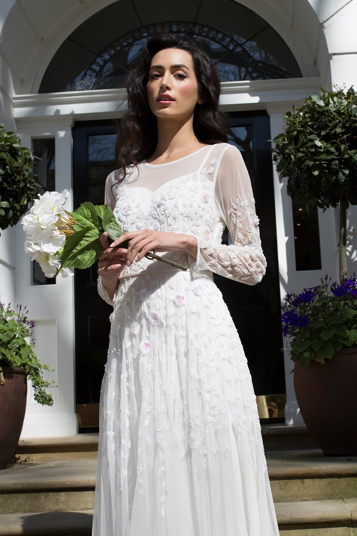 Ivy Floral Bridal Gown – Raishma