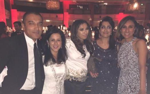 Raishma Wears a Beaded Churidar Suit at the Asian Awards