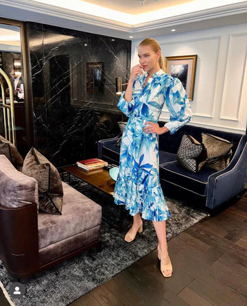 Model Luise Hasse Strikes a Pose in Raishma Studio