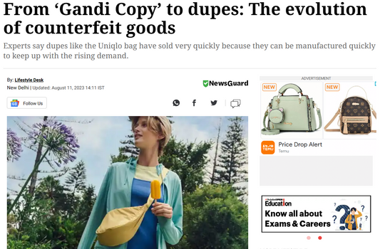 Raishma Talks Dupes with the Indian Express