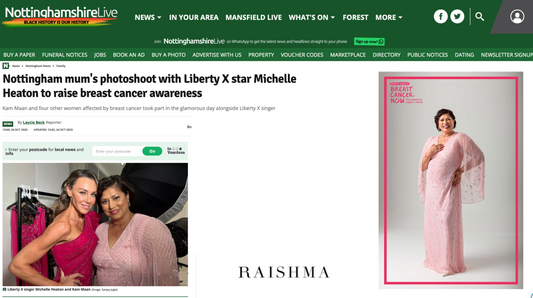 Liberty X singer Michelle Heaton and Kam Maan on NottinghamshireLive