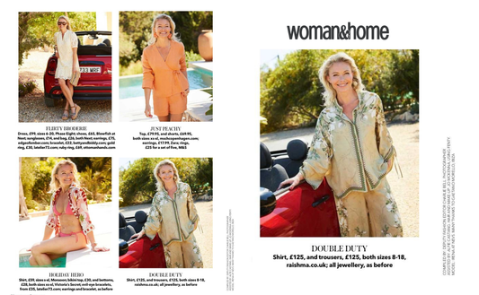 Raishma Featured for Seasonal Style in Woman & Home