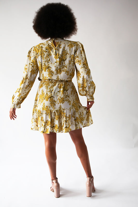 Amanda crepe dress