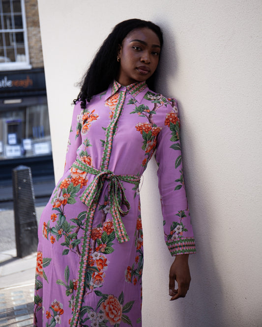 Enola Lilac Dress