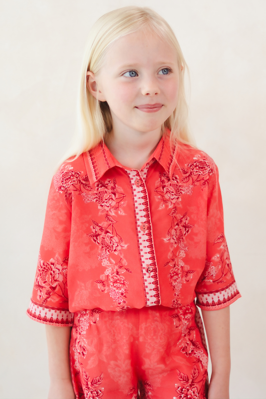 Molly Pink Kids Short