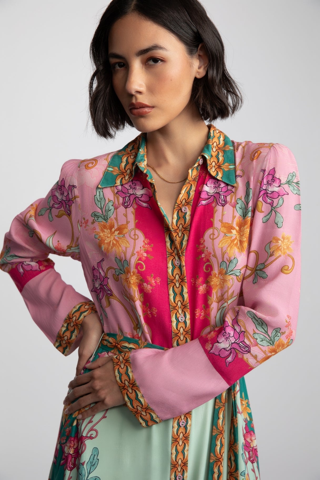 Jennifer Orange Dress