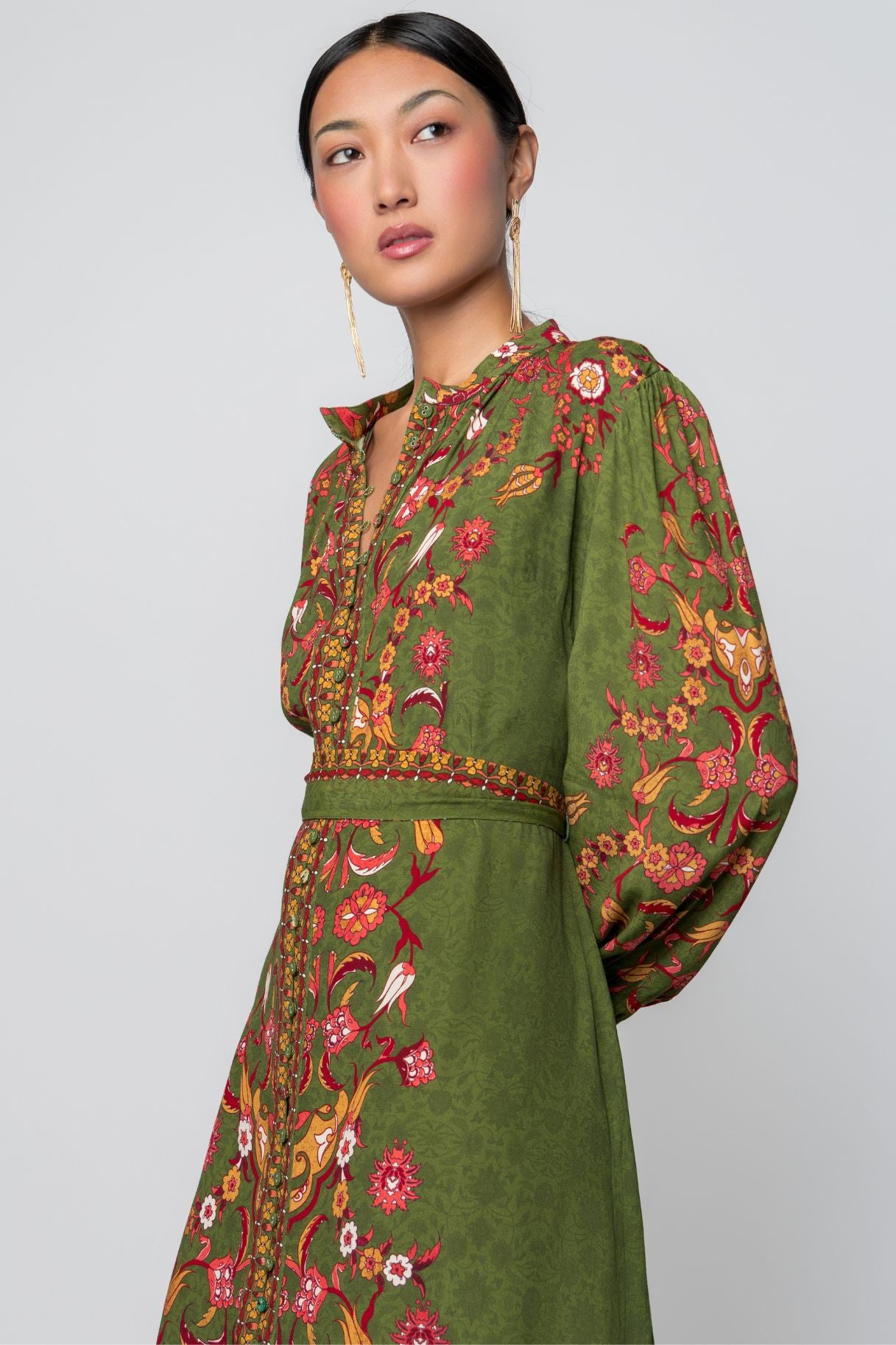 cassidy embroidered midi dress Cassidy Embroidered Midi Dress