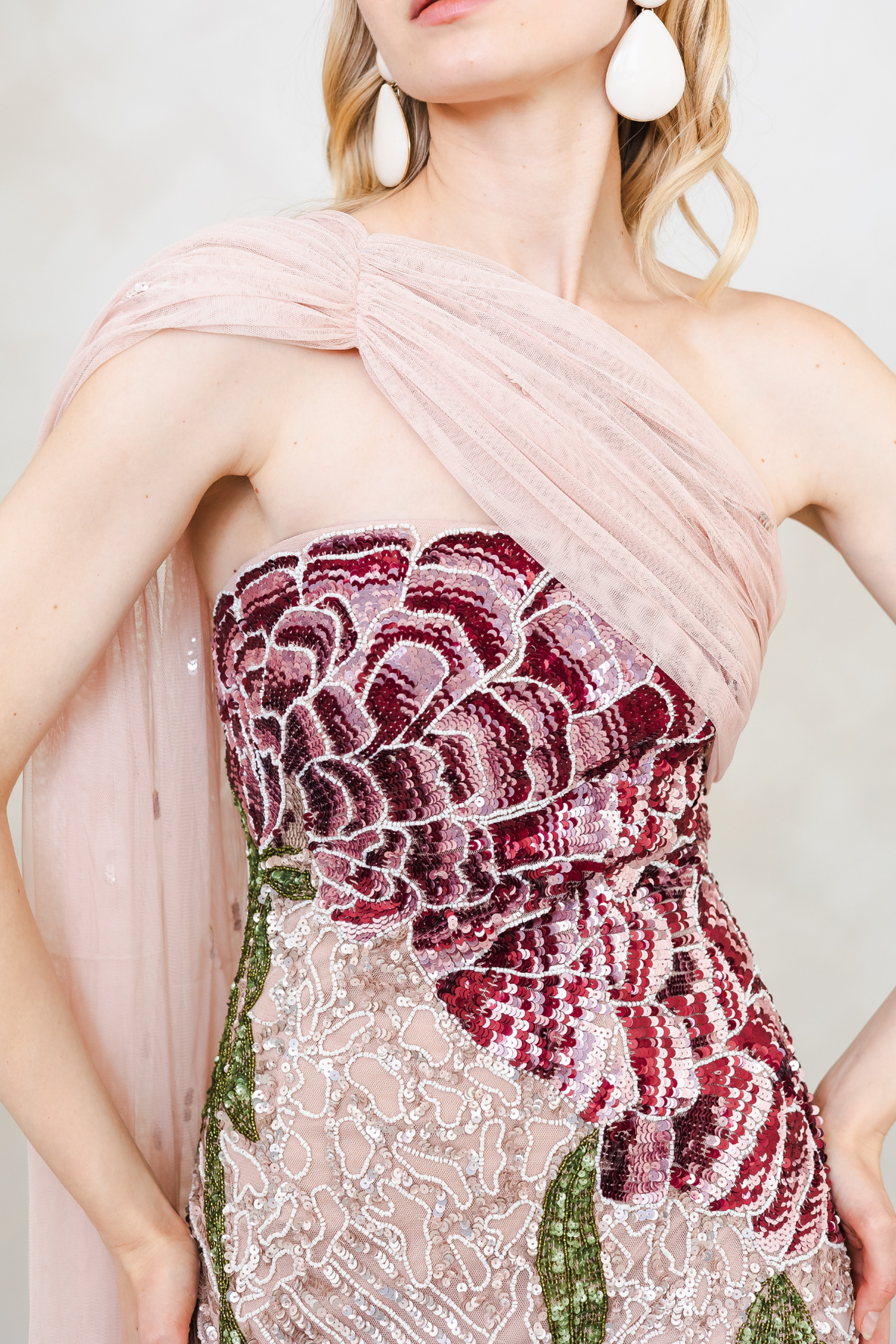 Natalia Pale Pink Gown