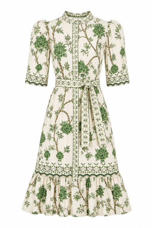 Goldie Green Dress