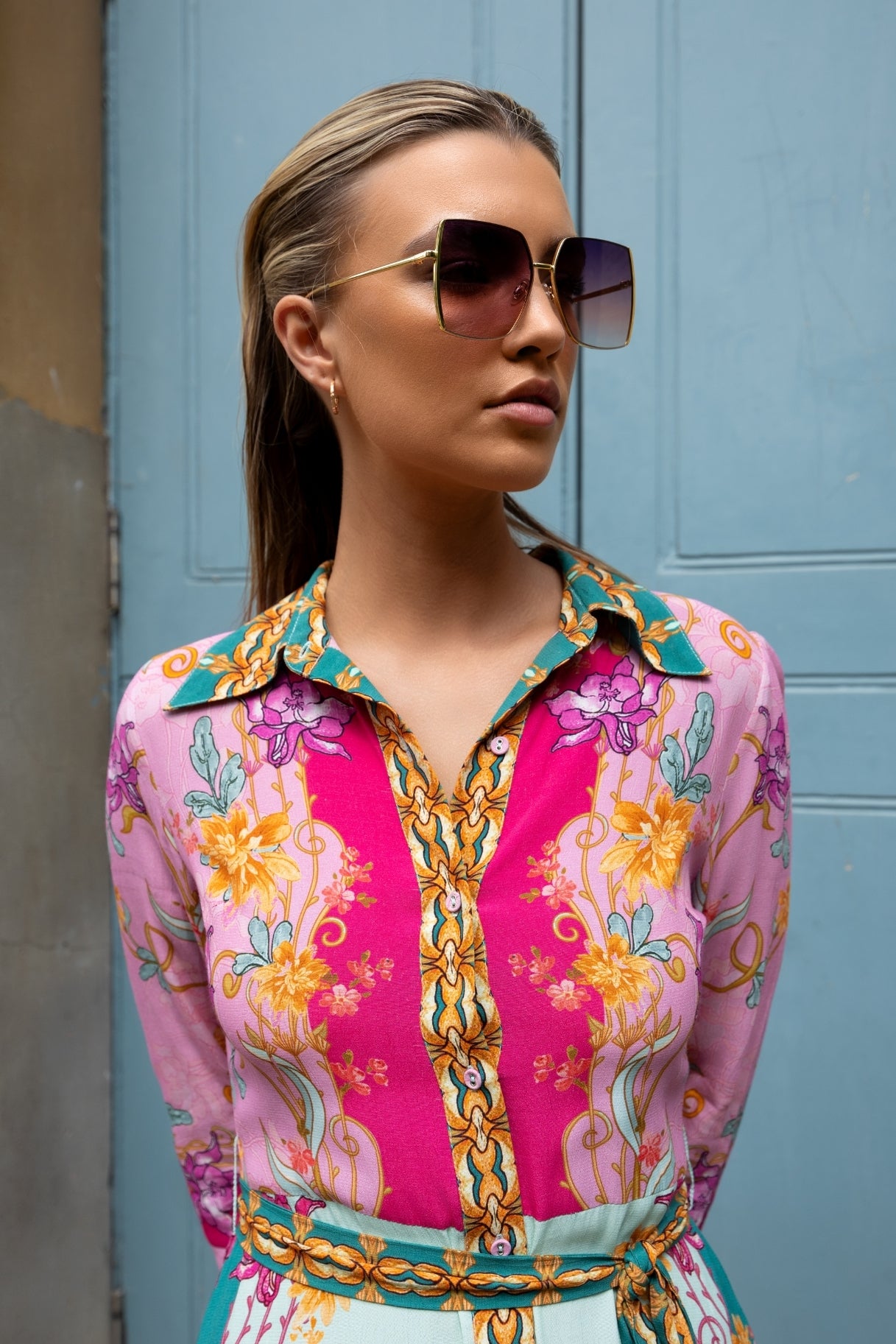 Jennifer Orange Dress