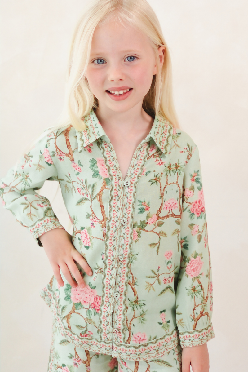 Elsie Green Kids Shirt