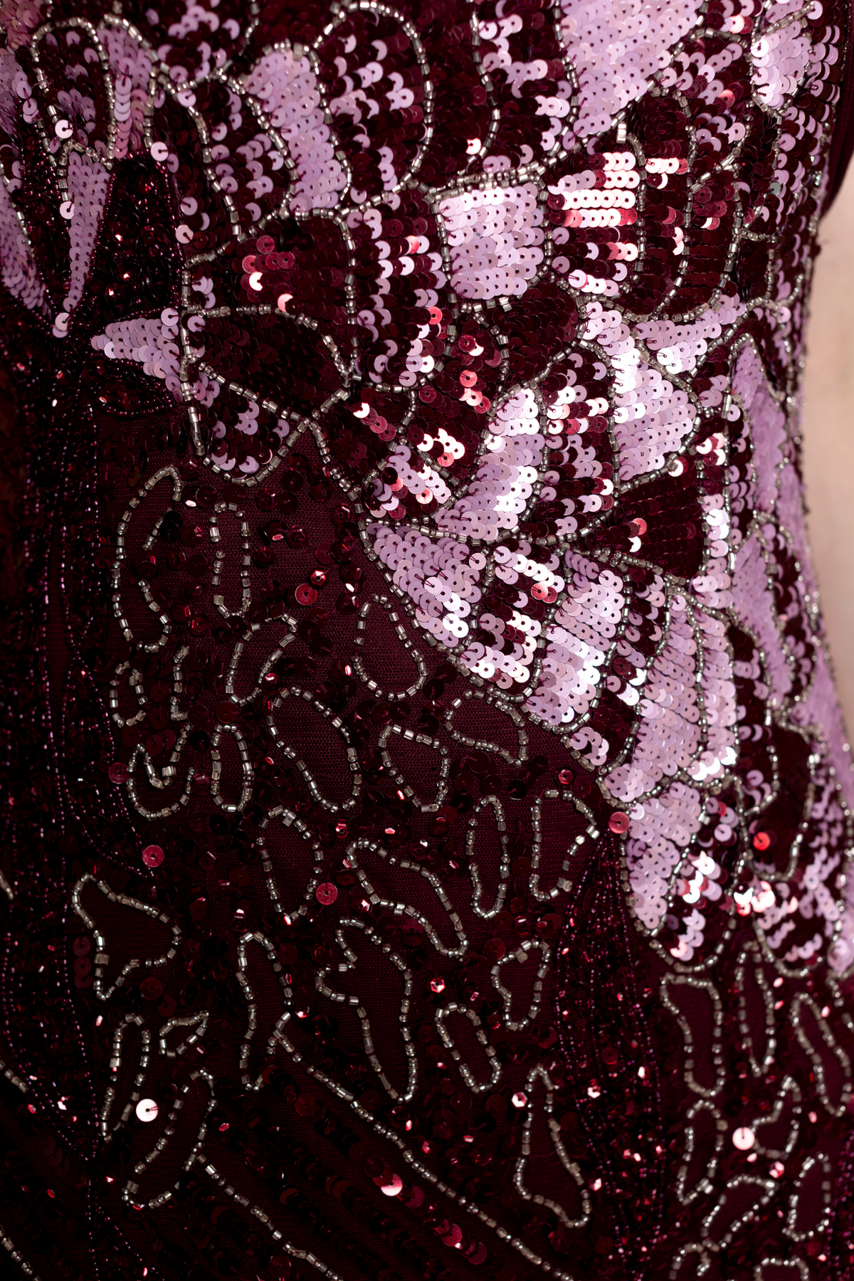 Natalia Plum Gown