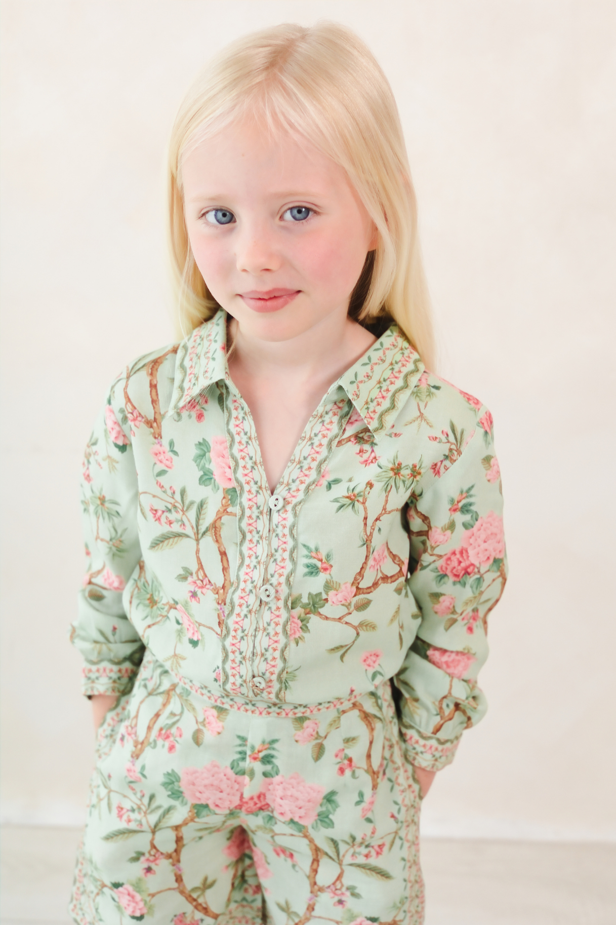 Elsie Green Kids Shirt
