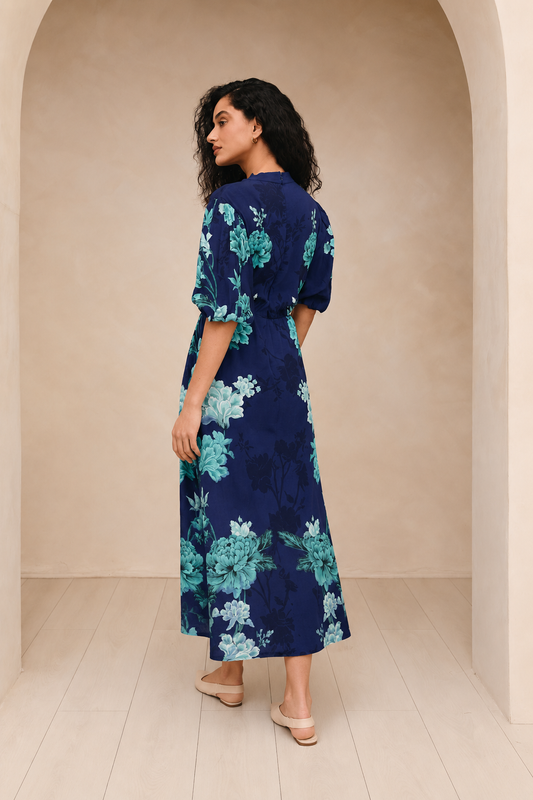 Frankie Navy Dress