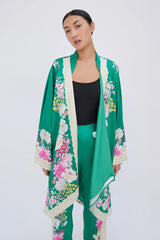 Amora Green Kimono