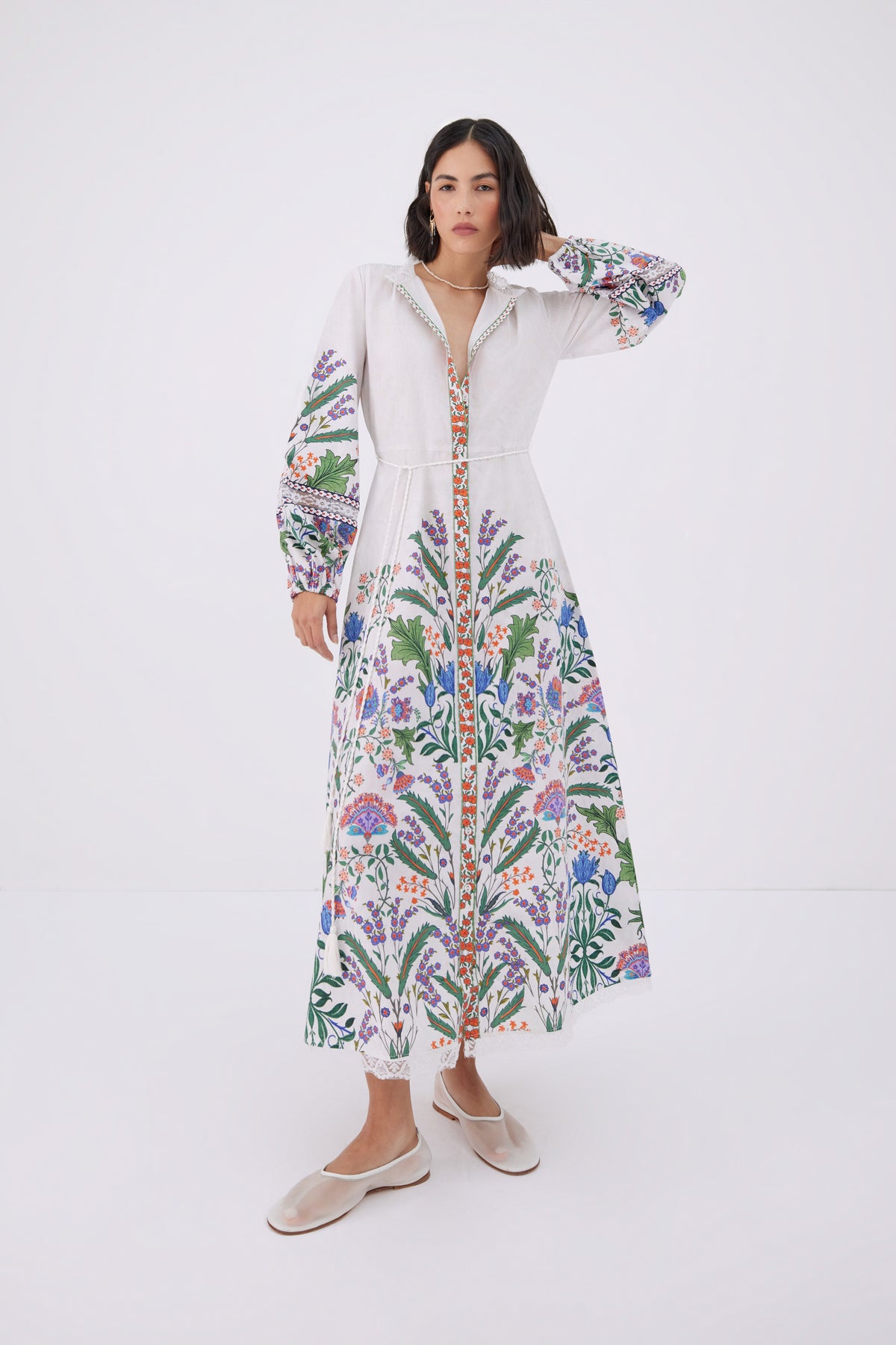 Angelina Dress SS24RS104WH-8
