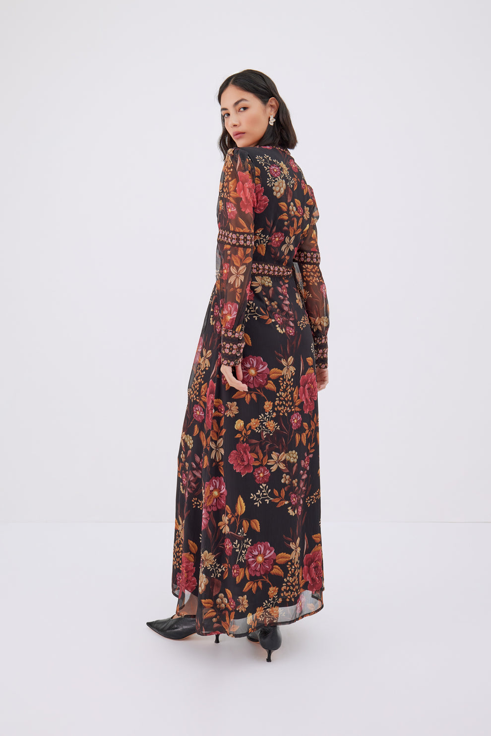 Leah Dress - Aspen Print