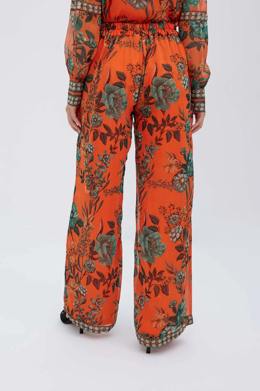 Aspen Orange Trousers