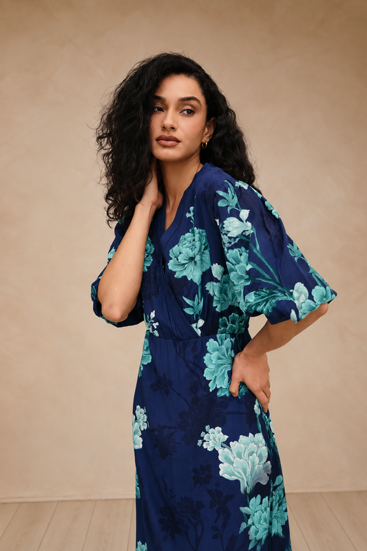 Frankie Navy Dress