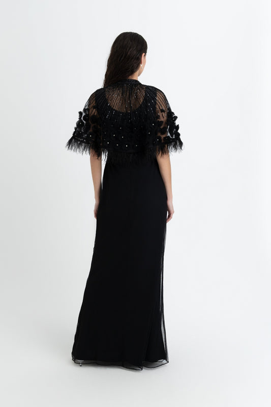 Catalina Black Gown