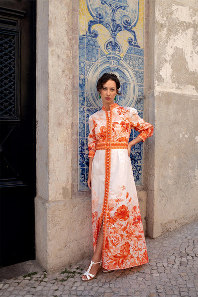 Cora Printed Dress | RAISHMA STUDIO UK – Raishma