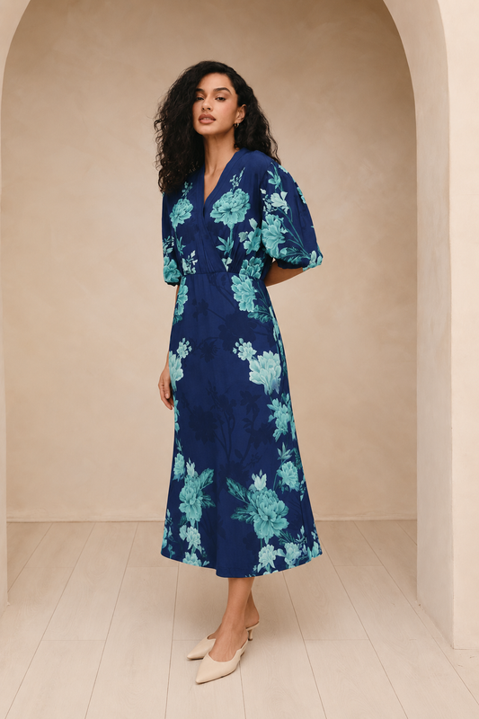Frankie Navy Dress