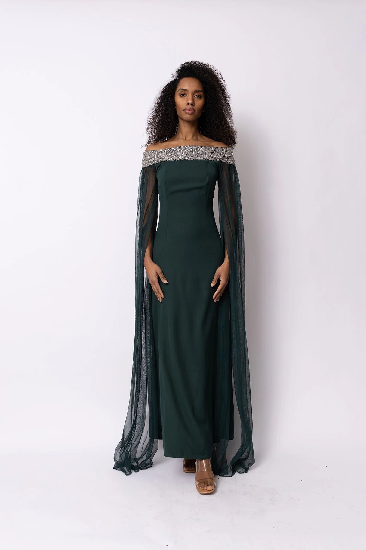 Isabella Green Gown – Raishma