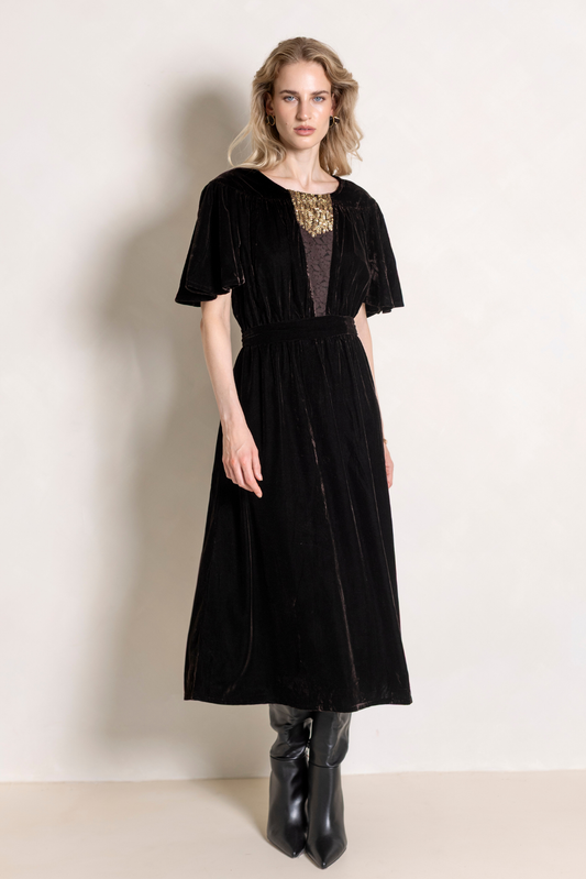 Adeline Chocolate Dress