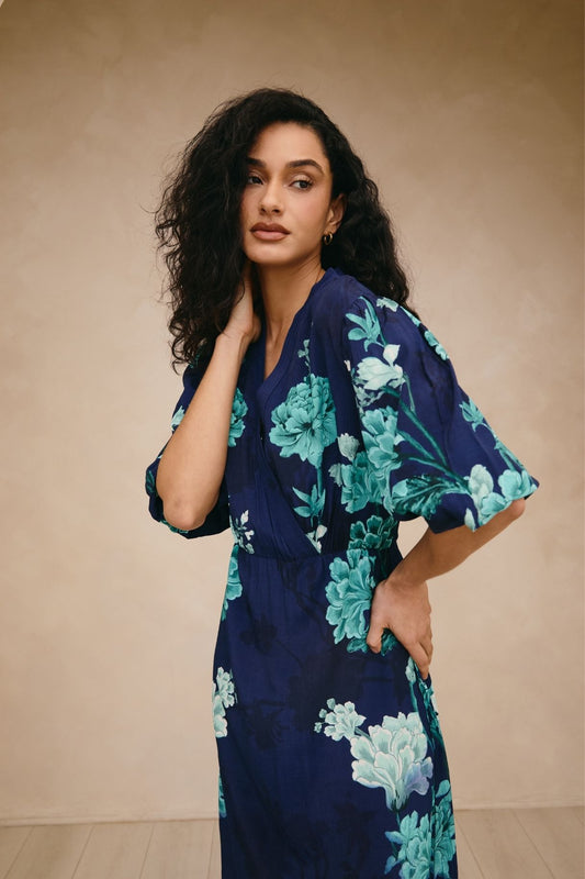 Frankie Navy Dress