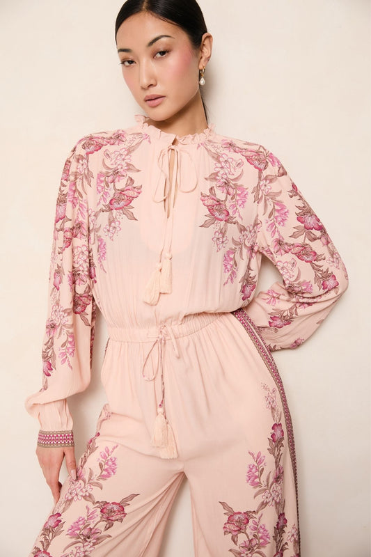 Hailey Pink Jumpsuit