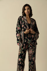 Hallie Black Kimono