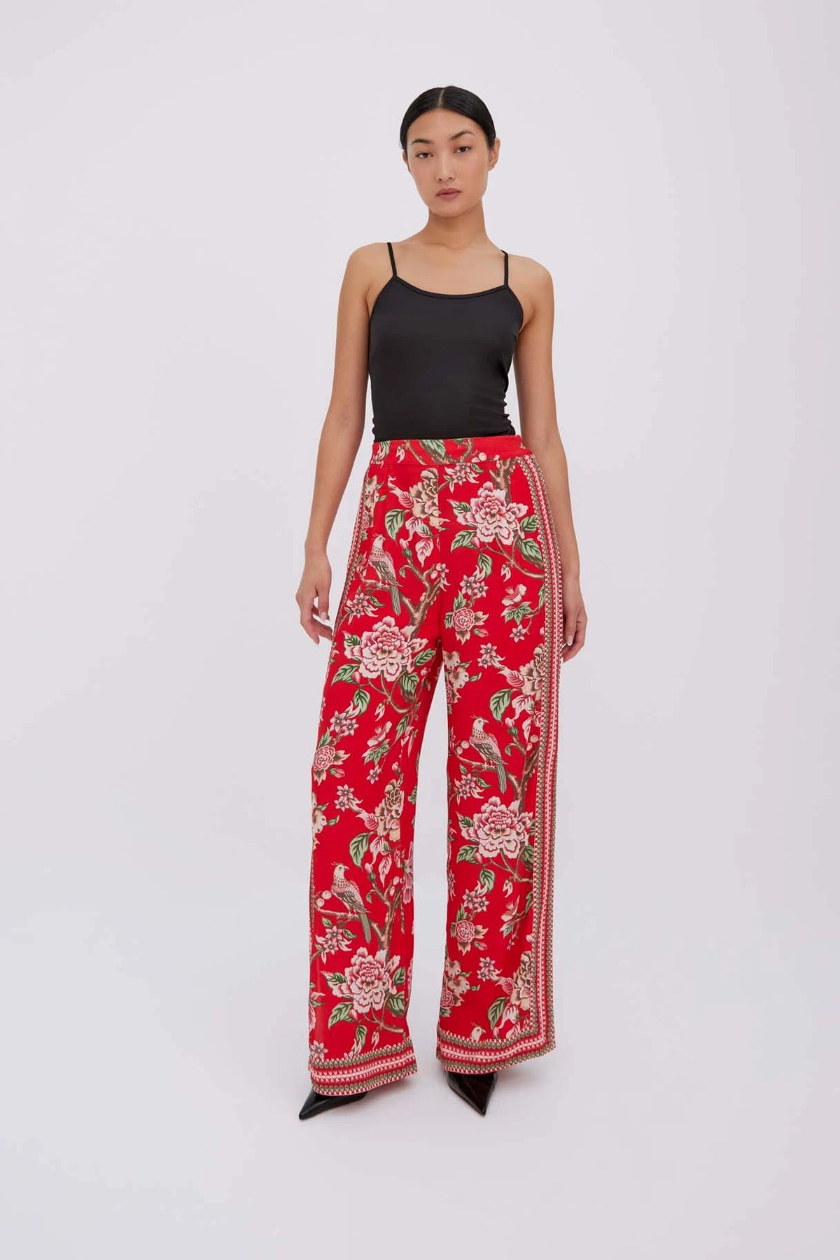 Hallie Red Trousers