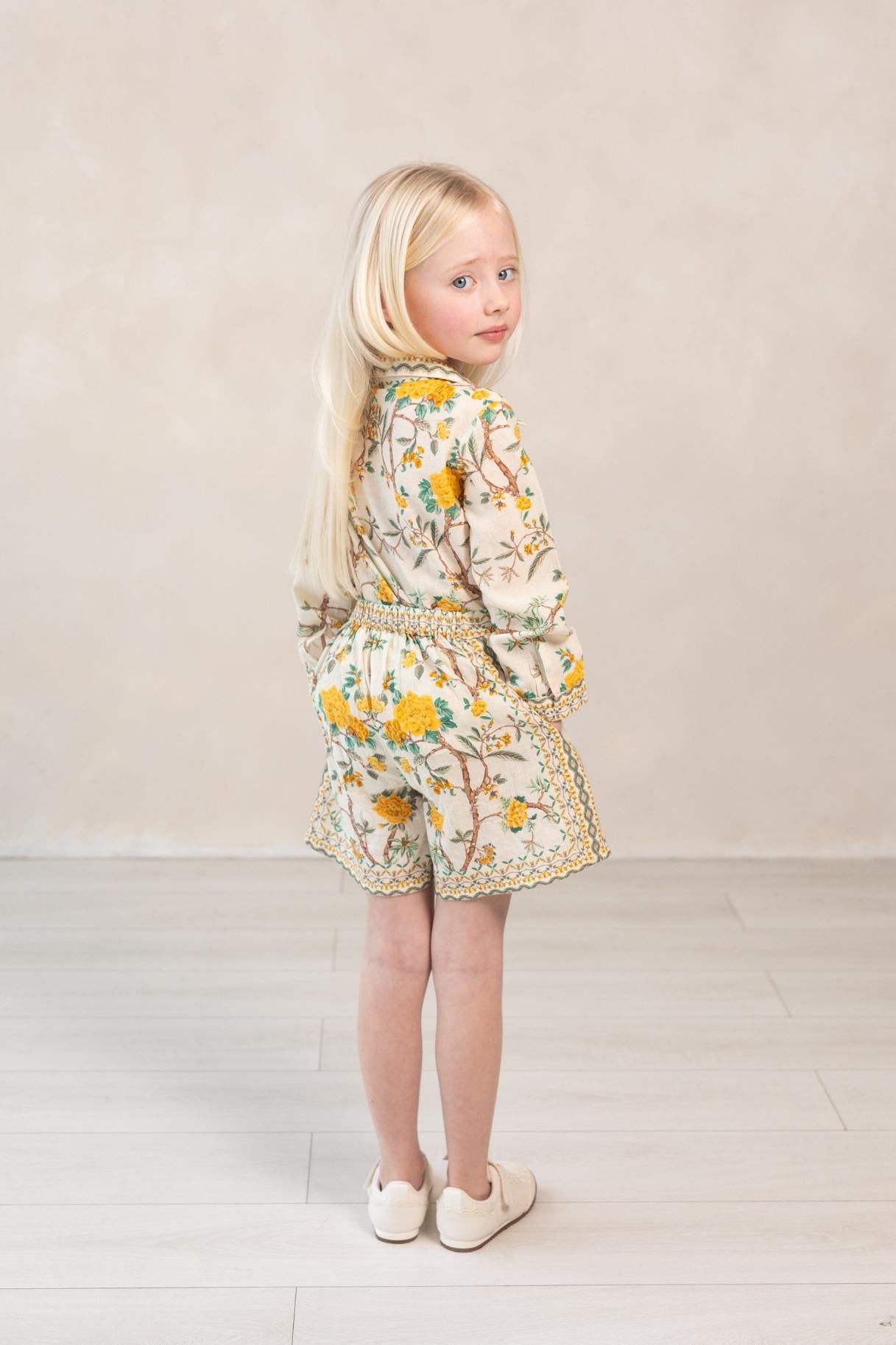 Elsie Yellow Shorts