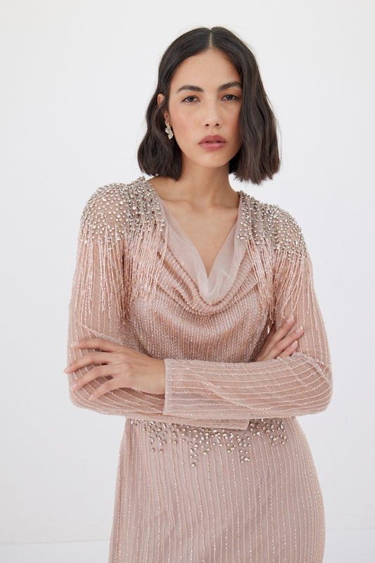 Lainey Nude Gown