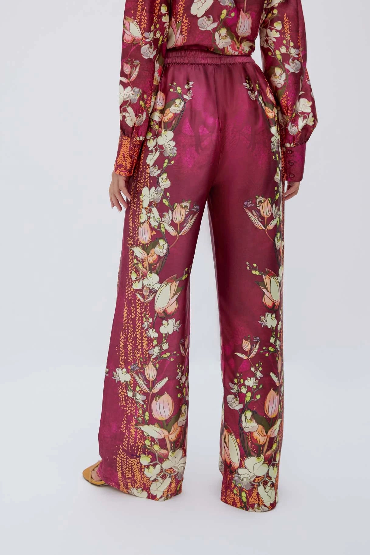 Lauren Burgundy Trousers