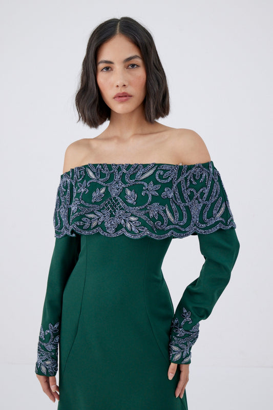 Maria Green Gown