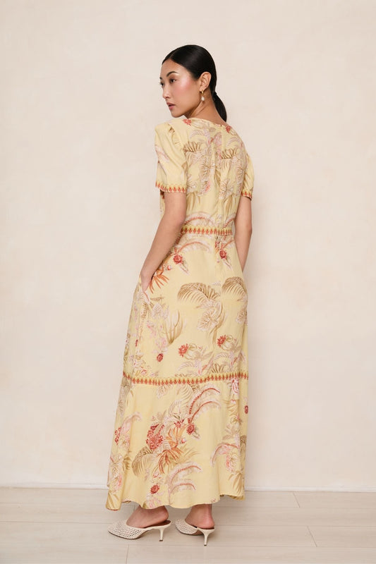 Mavis Yellow Dress