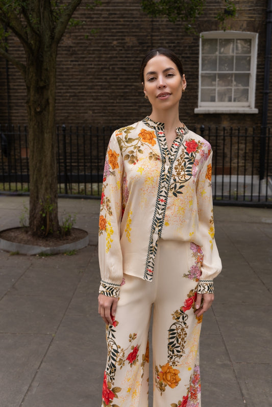 Nancy Cream Trousers