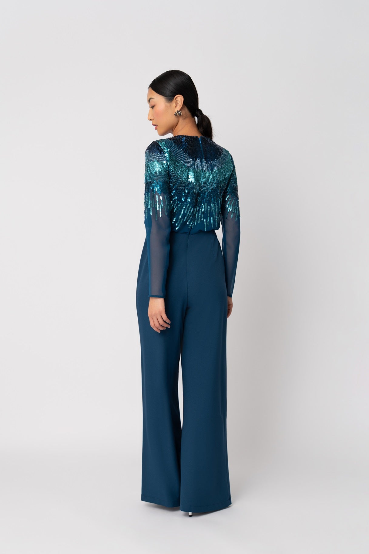 Nerissa Blue Jumpsuit