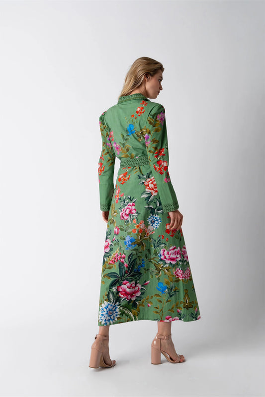 Olea Green Dress