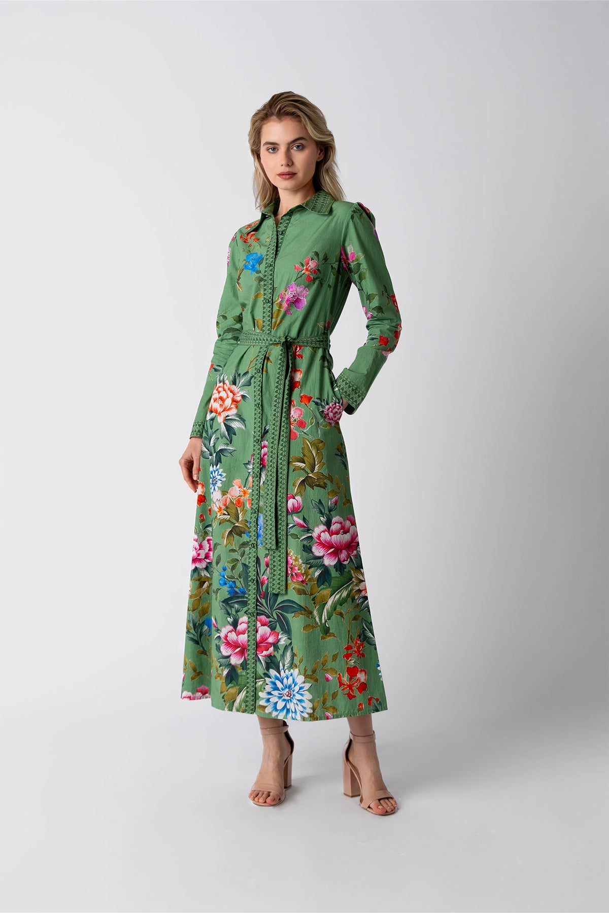 Olea Dress AW2377GR-8