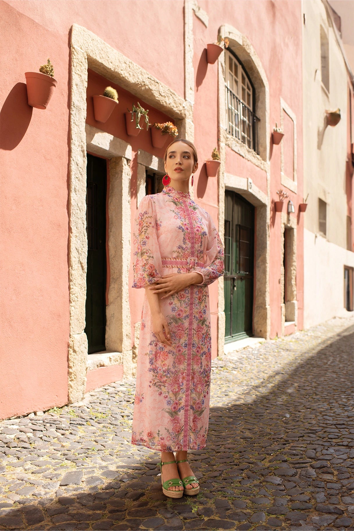 Pink Rose Dress